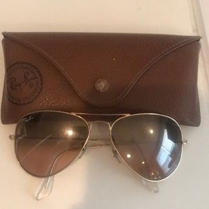Ray Ban Aviator Gold